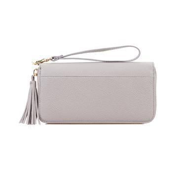  Kathleen Gri Kadın Deri Cüzdan