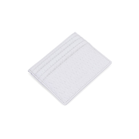  Ainsley Beyaz Kadın Deri Kartlık