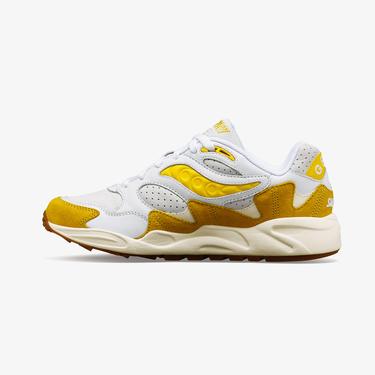  Saucony Grid Shadow 2 Unisex Beyaz Spor Ayakkabı