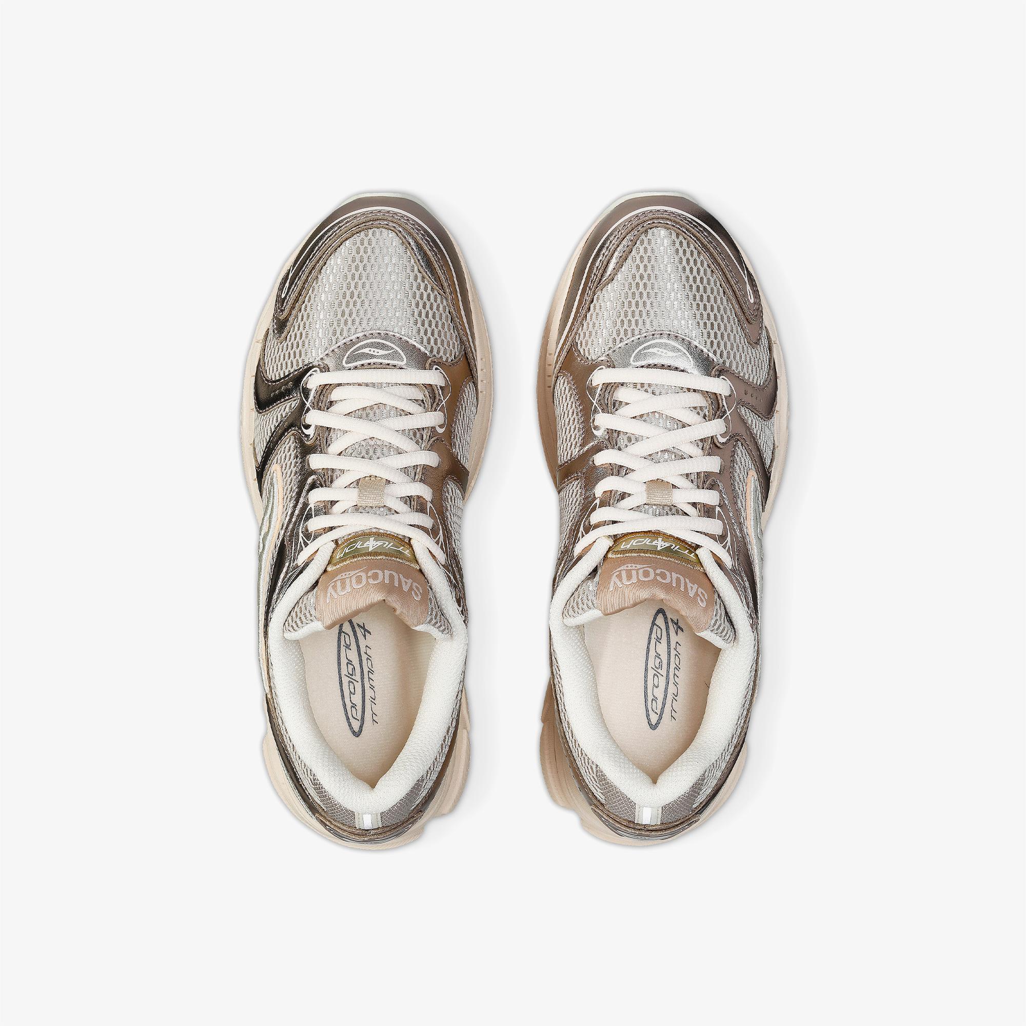 Saucony Progrid Trıumph 4 Kadın Bej Spor Ayakkabı