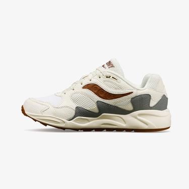  Saucony Grid Shadow 2 Unisex Beyaz Spor Ayakkabı