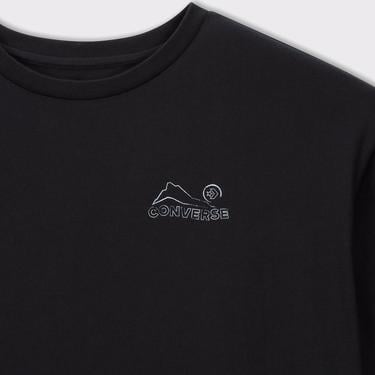  Converse Erkek Baskılı Siyah T-Shirt