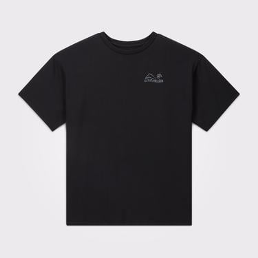  Converse Erkek Baskılı Siyah T-Shirt
