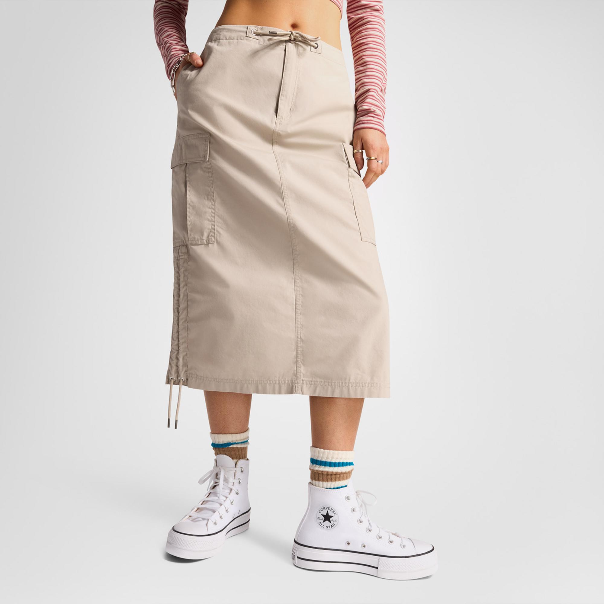 Converse Cargo Kadın Bej Etek