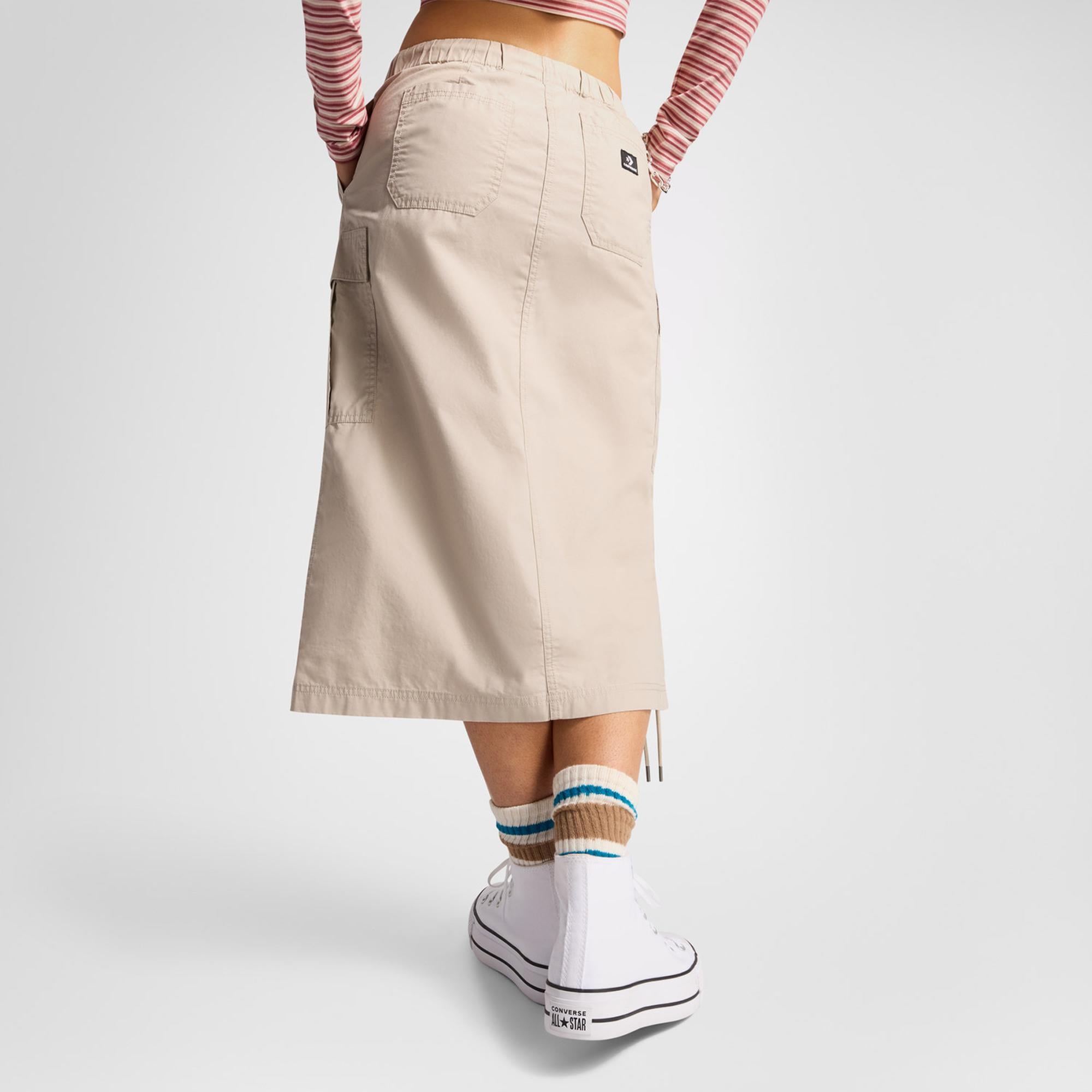 Converse Cargo Kadın Bej Etek