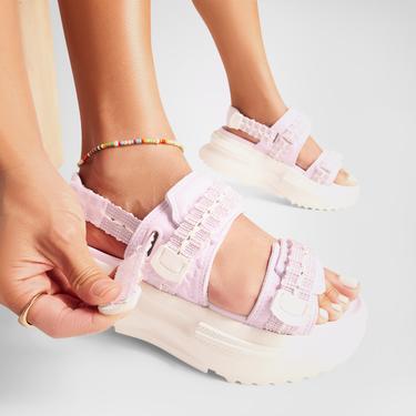  Converse Run Star Utility Sandal Cx Kadın Pembe Platform Sandalet