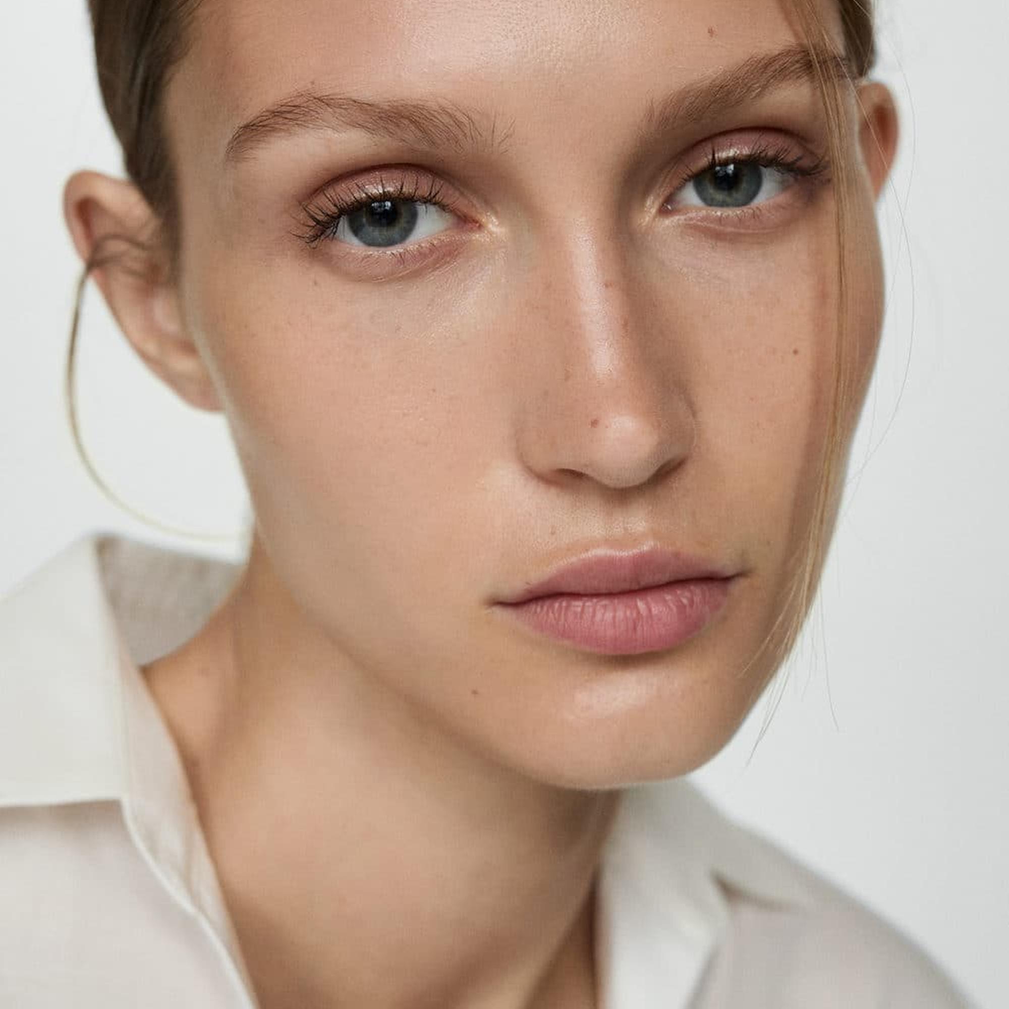 Mango Kadın Pamuklu Hafif Tişört Beyaz