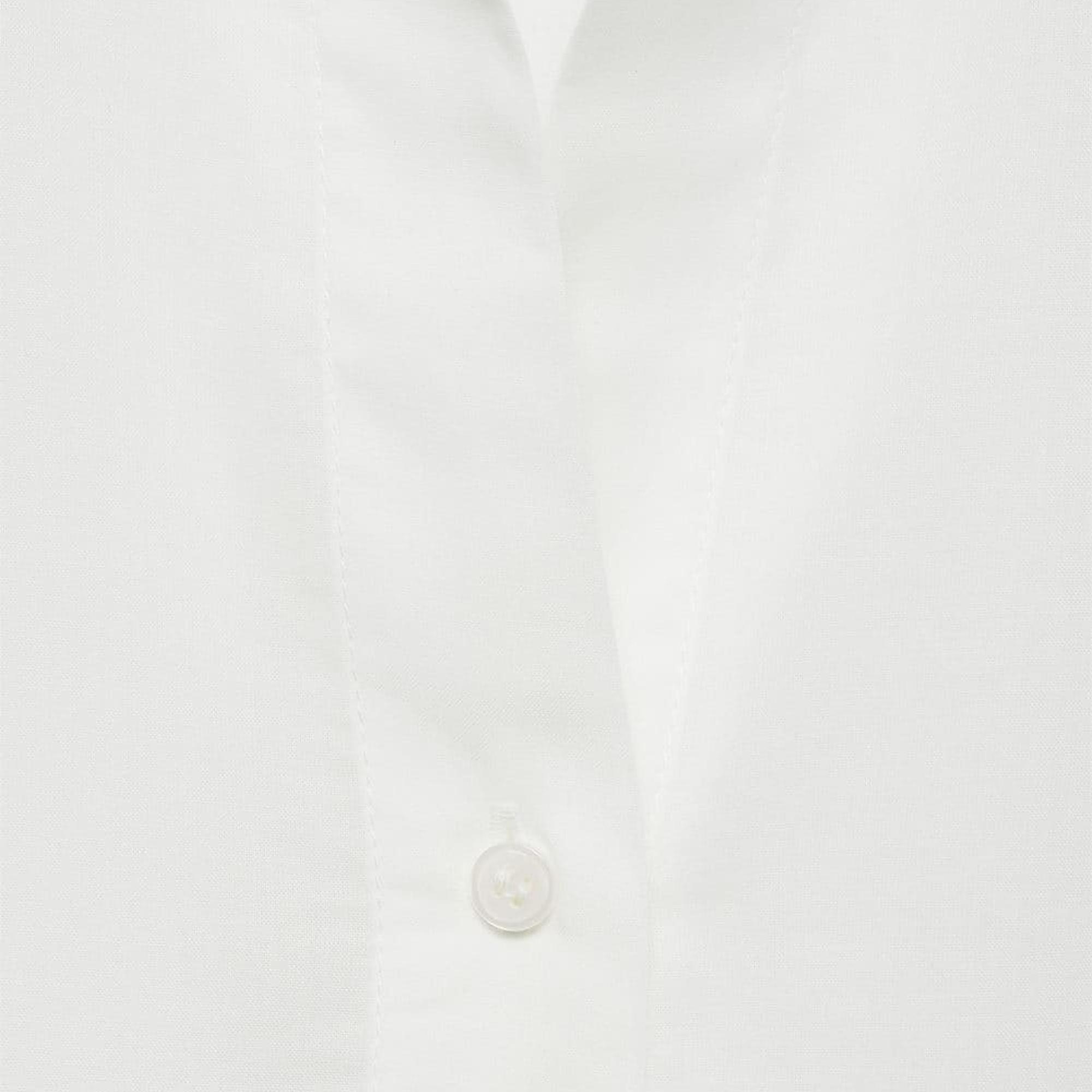 Mango Kadın Pamuklu Hafif Tişört Beyaz