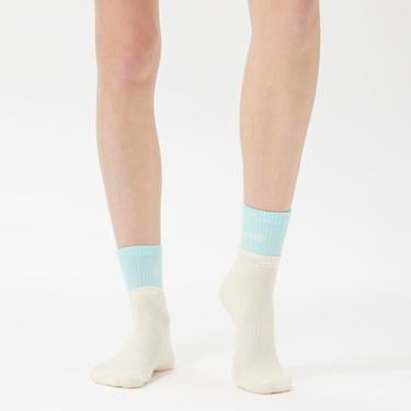  UNITED4 Kadın Mavi/Beyaz 2'li Çorap