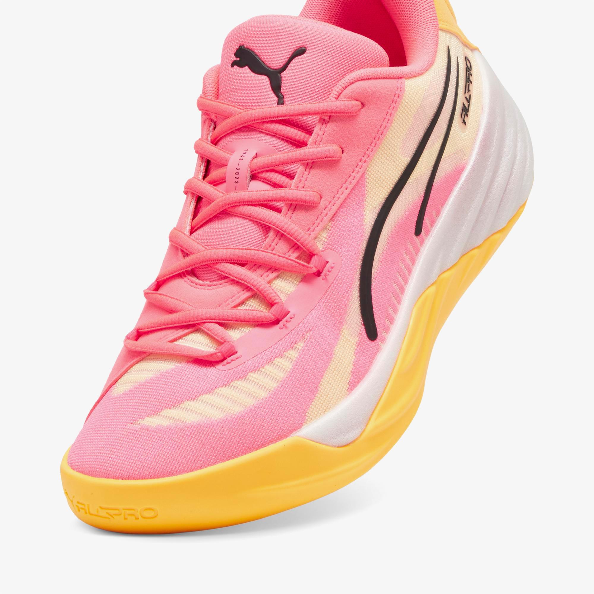 Puma All Nitro Erkek Pembe Basketbol Ayakkabısı