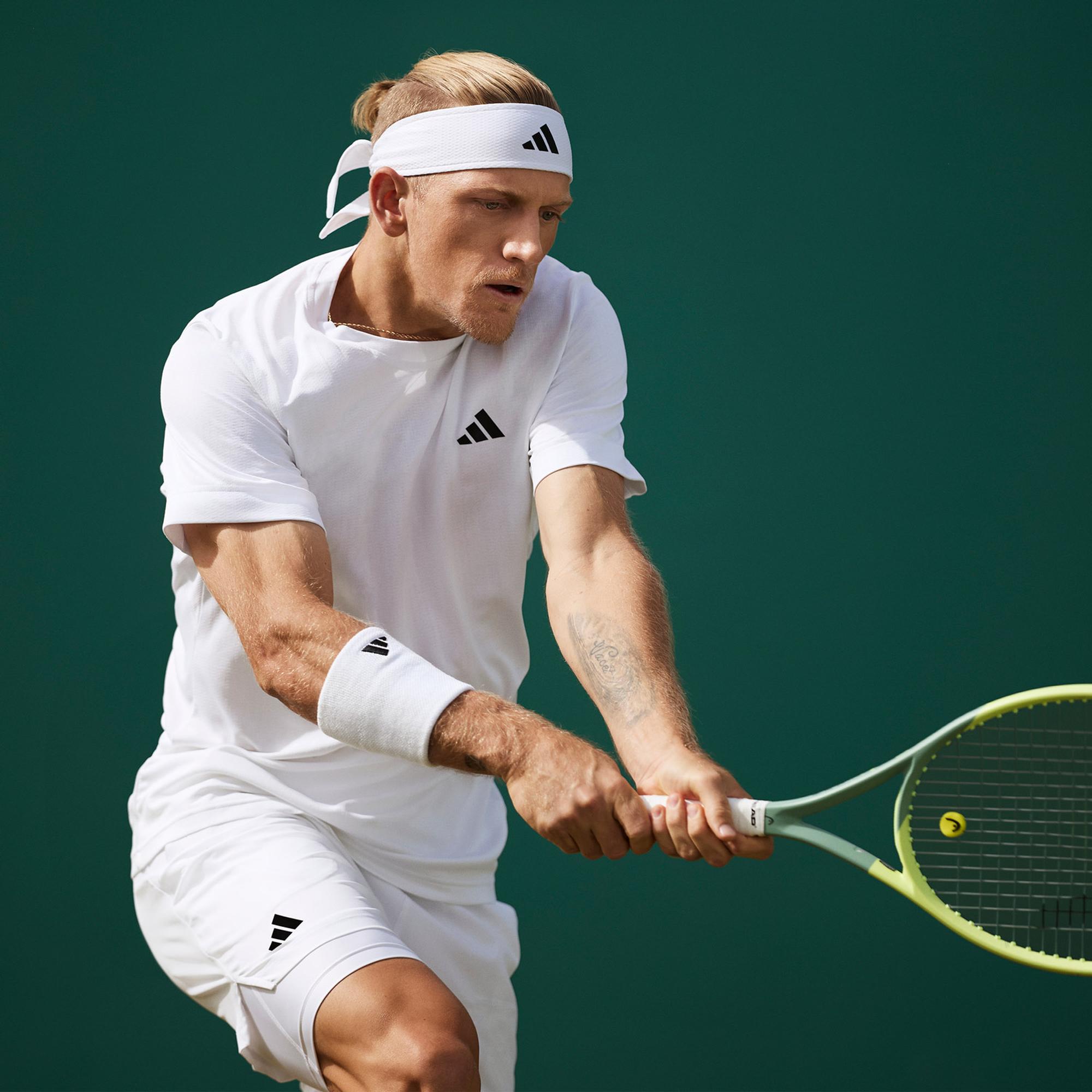 adidas Classic Unisex Beyaz Tenis Bilekliği