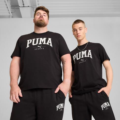  Puma Squad Erkek Siyah Günlük T-Shirt