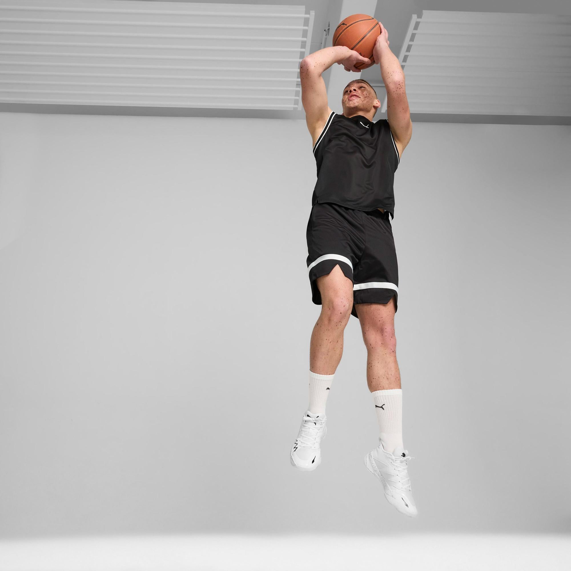 Puma Winning Shot Erkek Siyah Basketbol Atleti