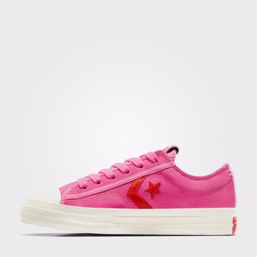  Converse Star Player 76 Unisex Pembe Süet Sneaker