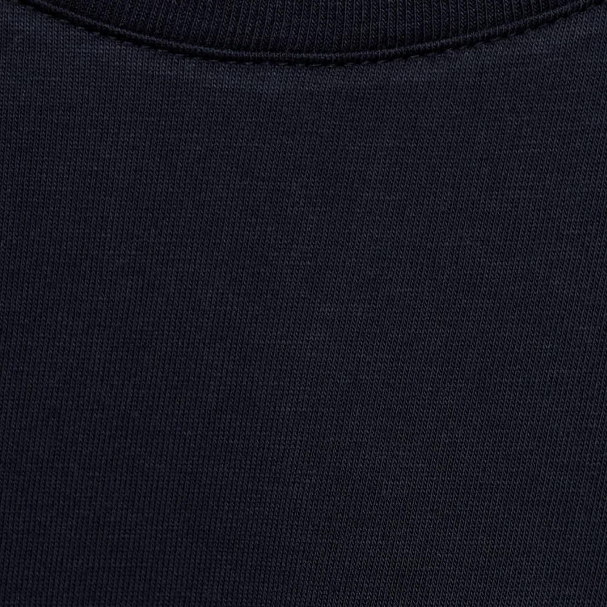 Mango Çocuk Volanlı Zımbalı Tişört Lacivert