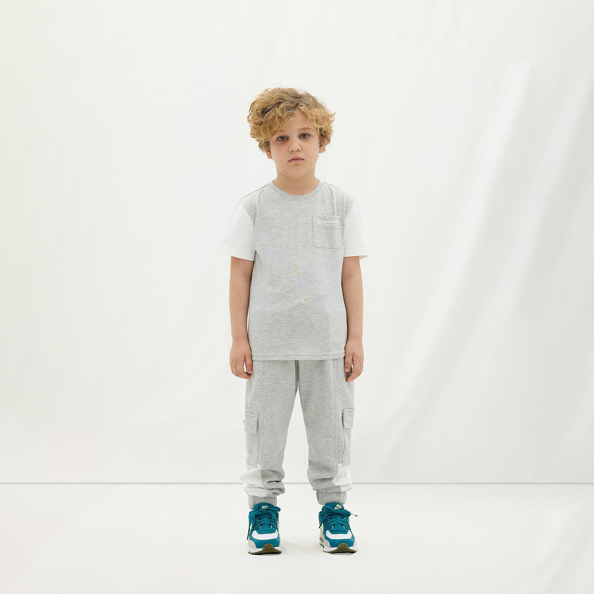 Les Benjamins 403 Çocuk Gri Eşofman Altı