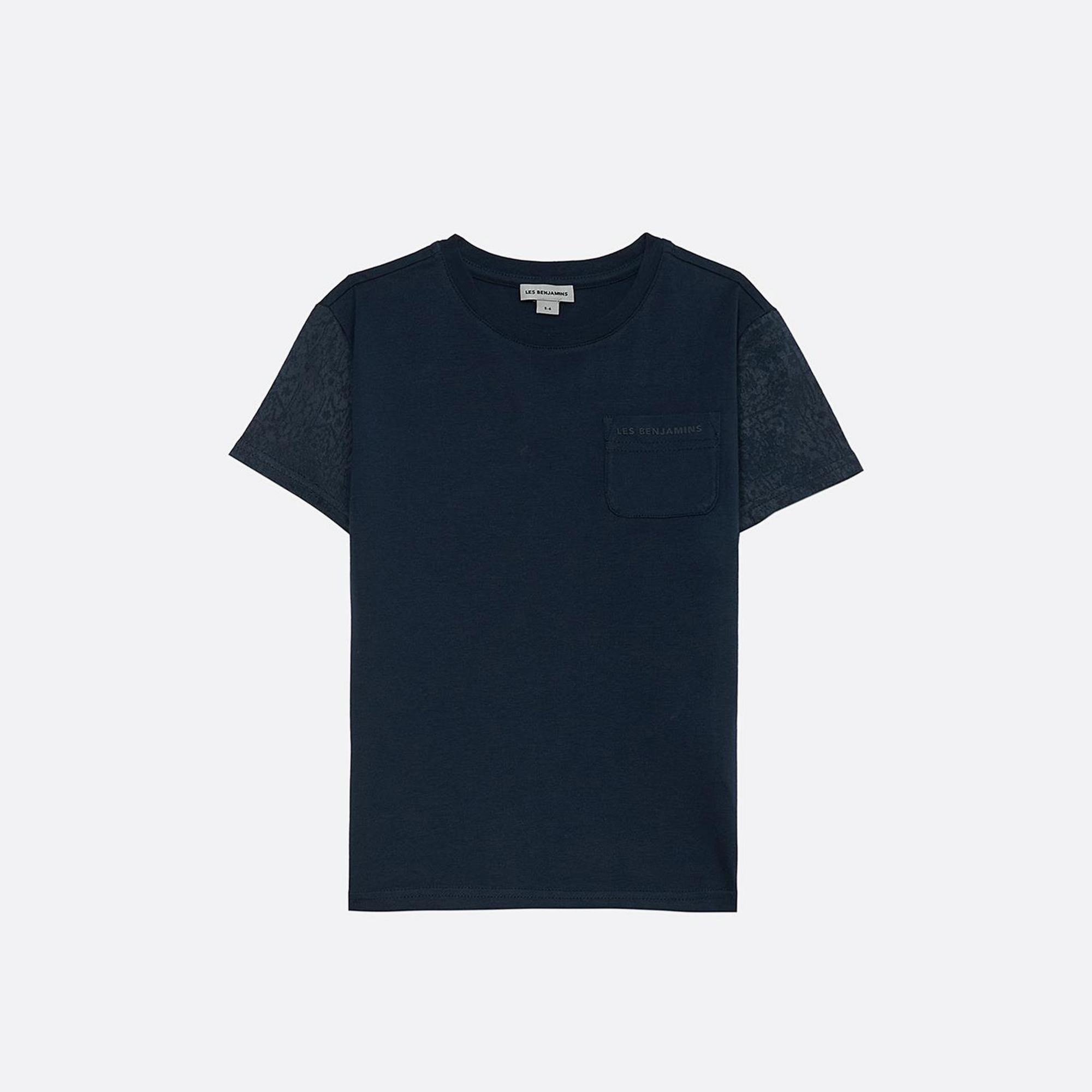 Les Benjamins 402 Çocuk Lacivert T-Shirt