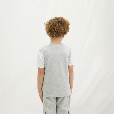  Les Benjamins 403 Çocuk Gri T-Shirt