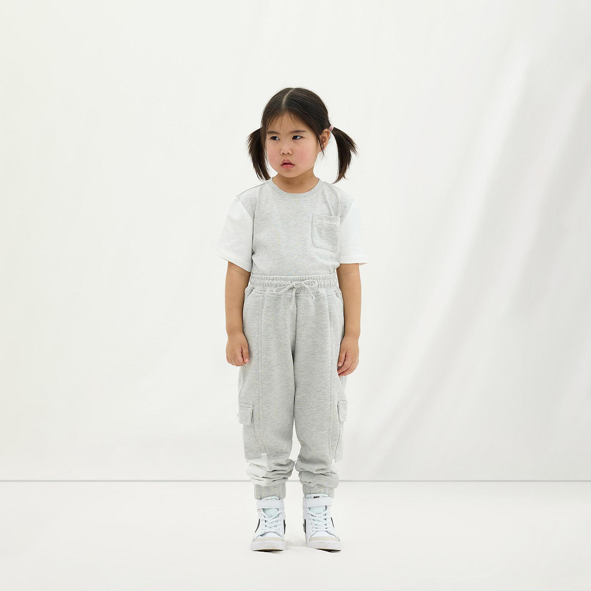 Les Benjamins 403 Çocuk Gri T-Shirt