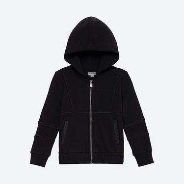  Les Benjamins Zip 401 Çocuk Siyah Hoodie