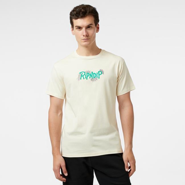  Ripndip Travis Erkek Krem T-Shirt