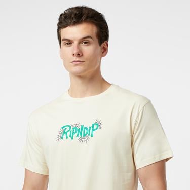  Ripndip Travis Erkek Krem T-Shirt