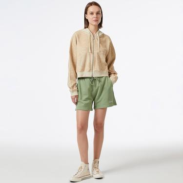  UNITED4 Classic Kadın Haki Şort