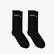 UNITED4 Unisex Siyah 2'li Çorap