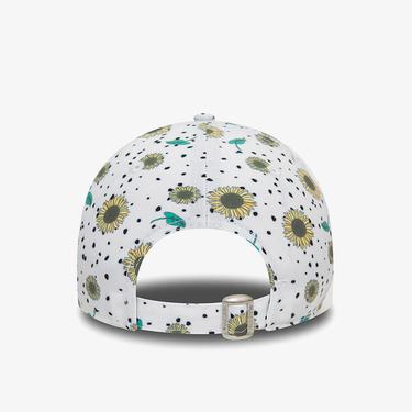  New Era Floral 9Forty Beyaz Çocuk Şapka
