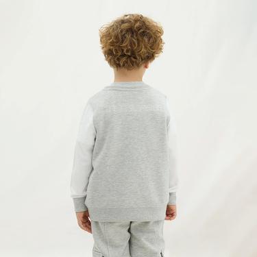  Les Benjamins 403 Çocuk Gri Sweatshirt