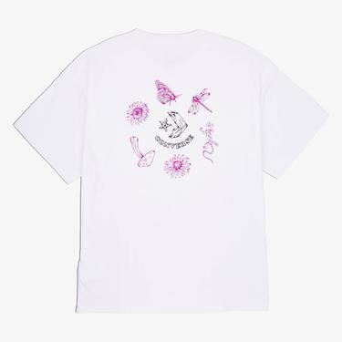  Converse  Erkek Beyaz T-Shirt