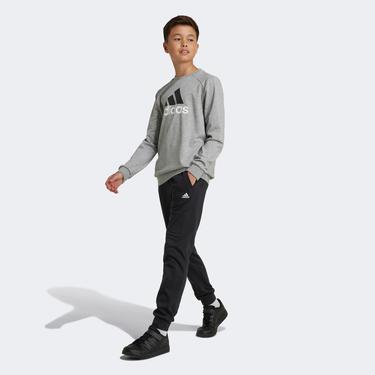  adidas Essentials Big Logo French Terry  Çocuk Gri Eşofman Takımı