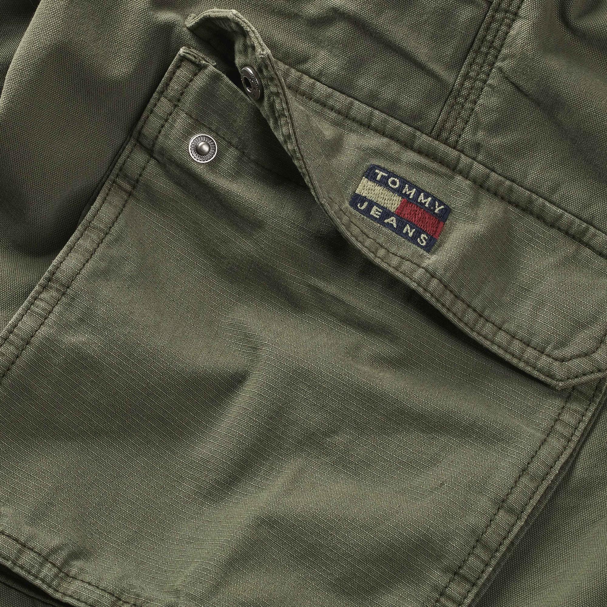 Tommy Jeans Claire Utility Blocking Kadın Yeşil Pantolon