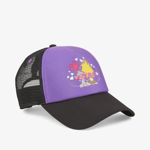 Puma X Trolls Çocuk Pembe/Mor Şapka