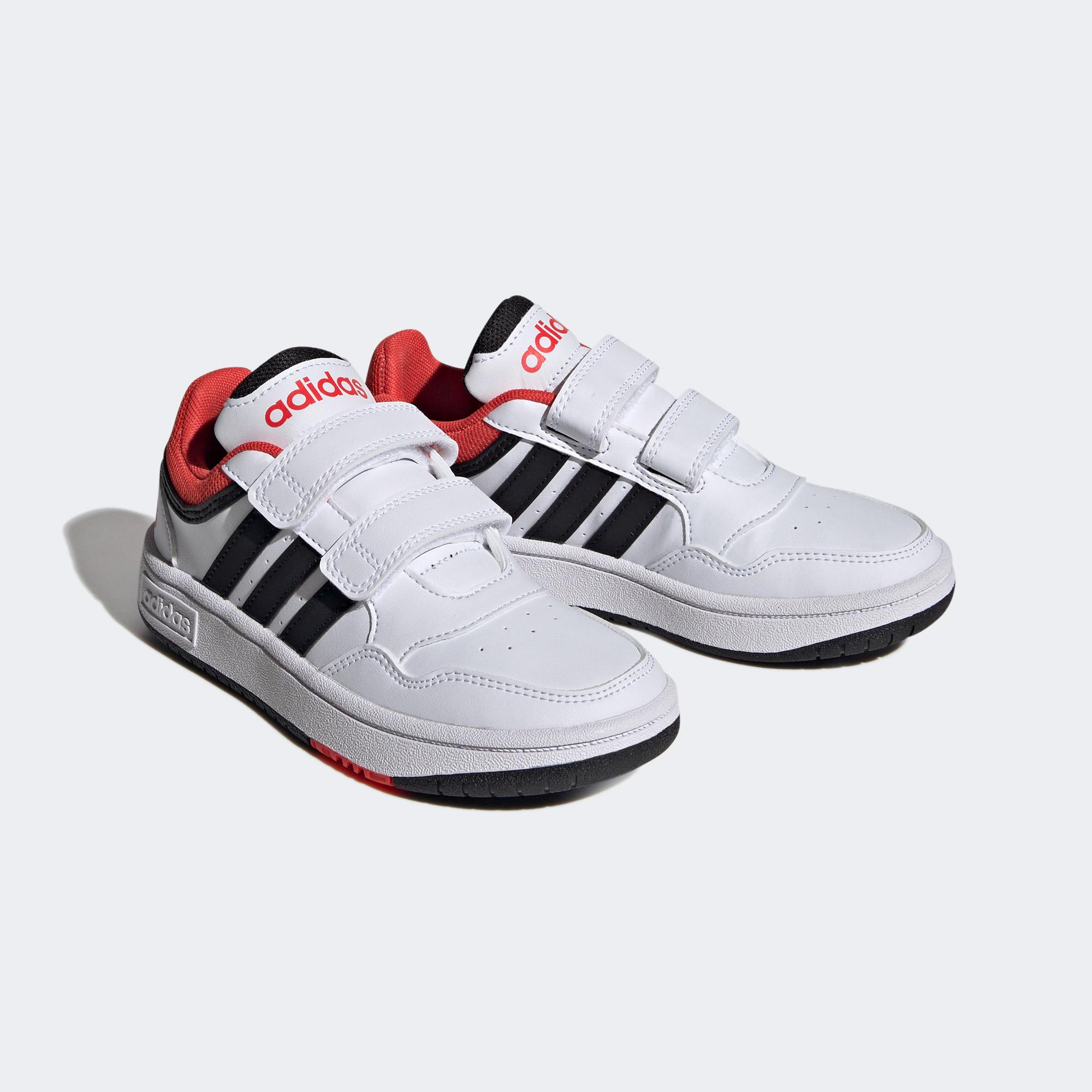 adidas Hoops 3.0 Cf C Çocuk Beyaz Spor Ayakkabı