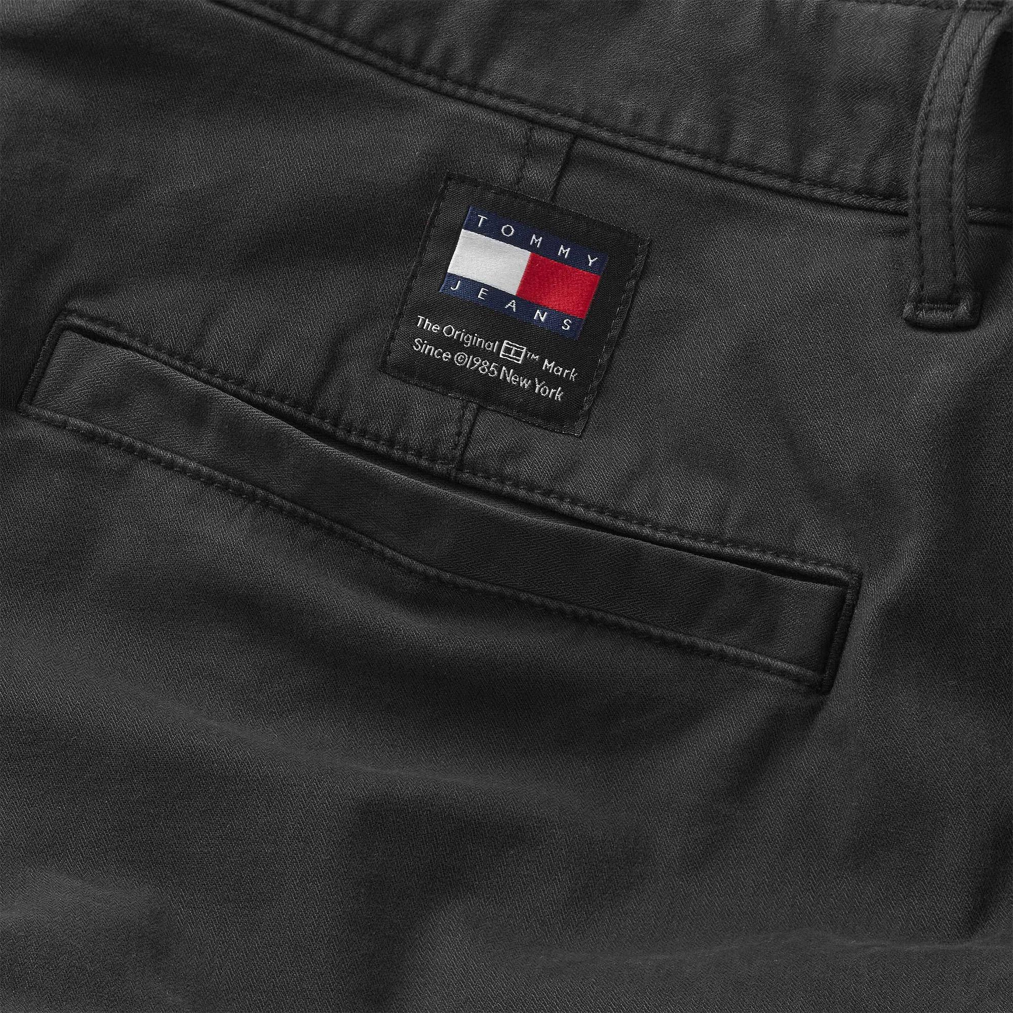 Tommy Jeans Erkek Siyah Pantolon