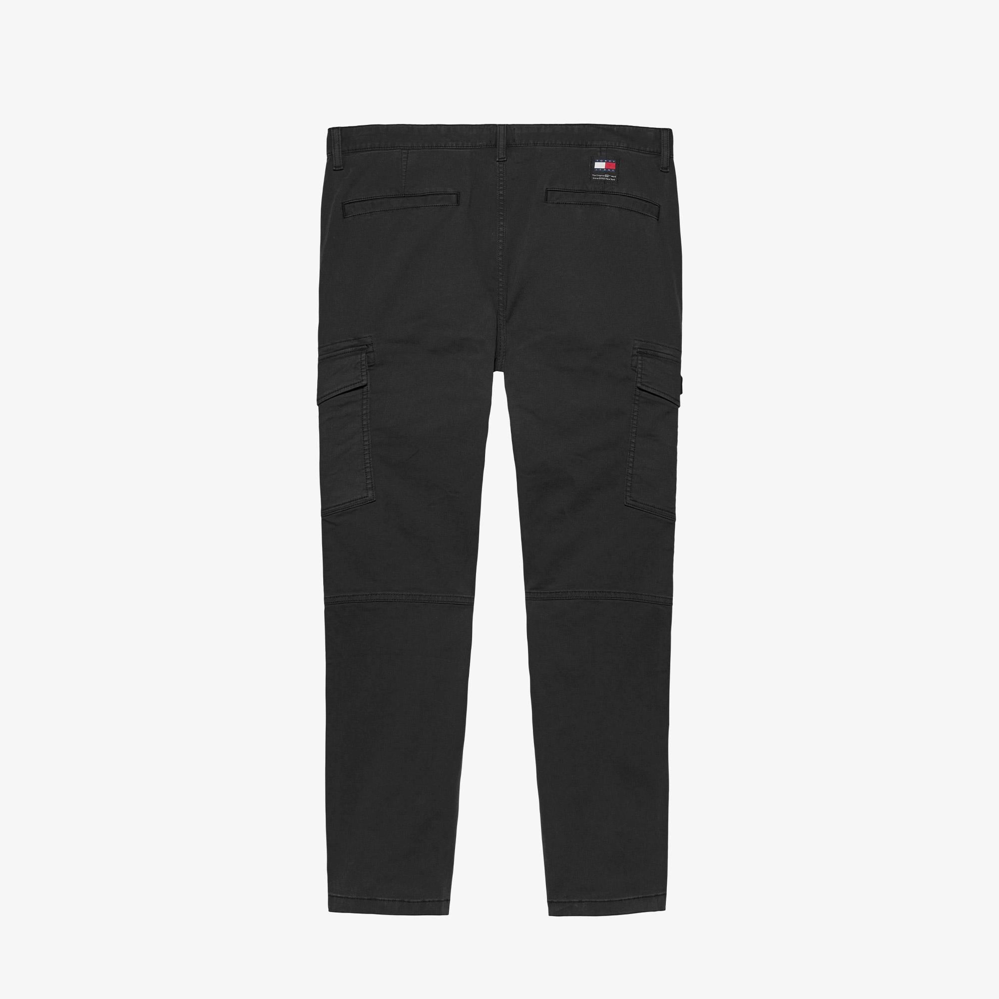 Tommy Jeans Erkek Siyah Pantolon