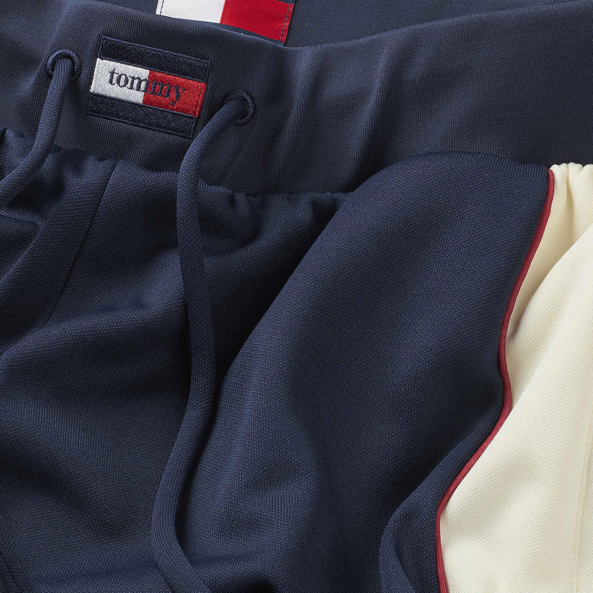 Tommy Jeans Colourblock Erkek Mavi Eşofman Altı