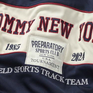  Tommy Jeans Colourblock Erkek Mavi Sweatshirt