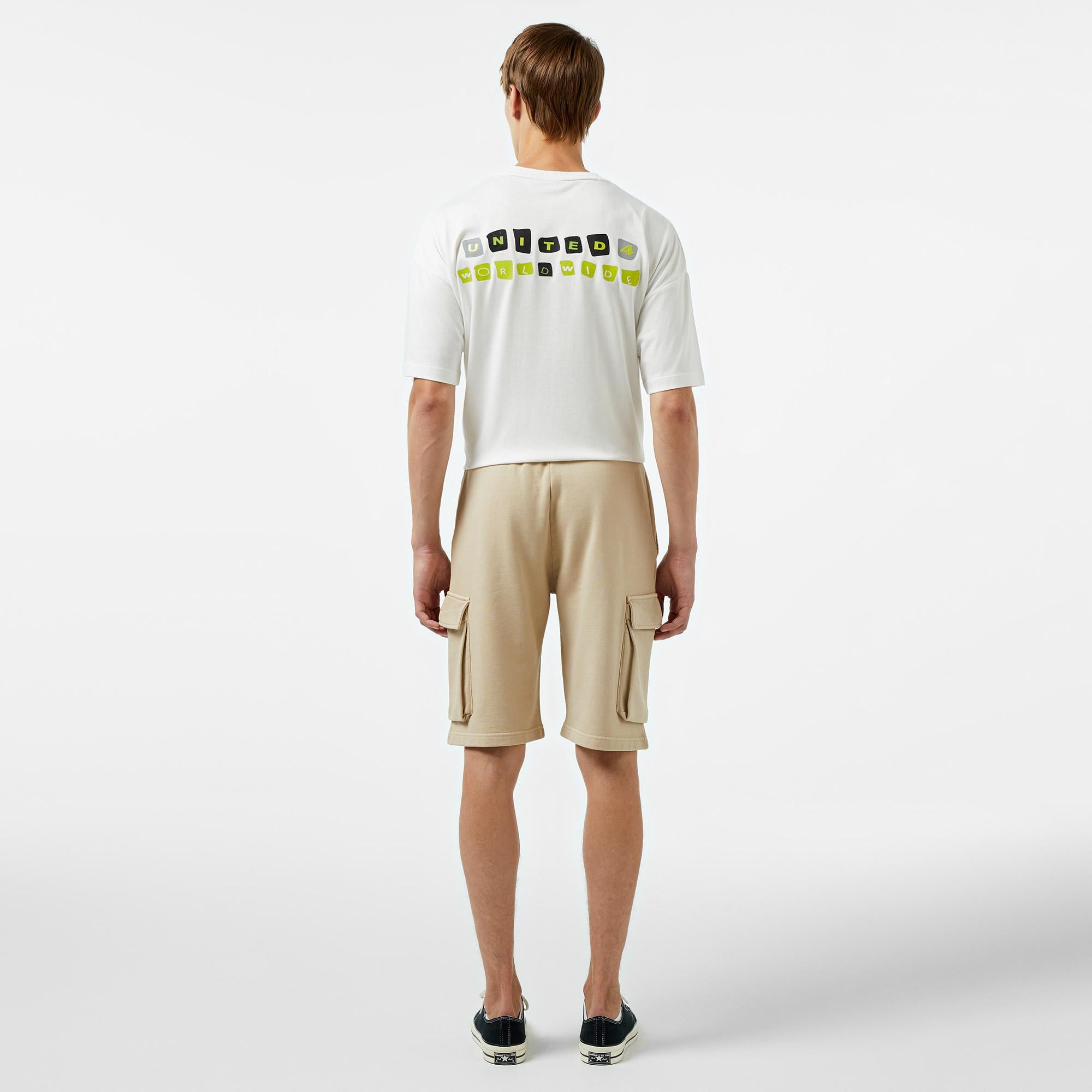 UNITED4 Erkek Kahverengi Şort