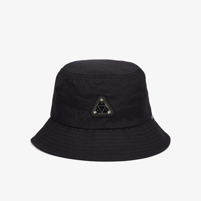  Huf Metal Triple Triangle Bucket Erkek Siyah Şapka