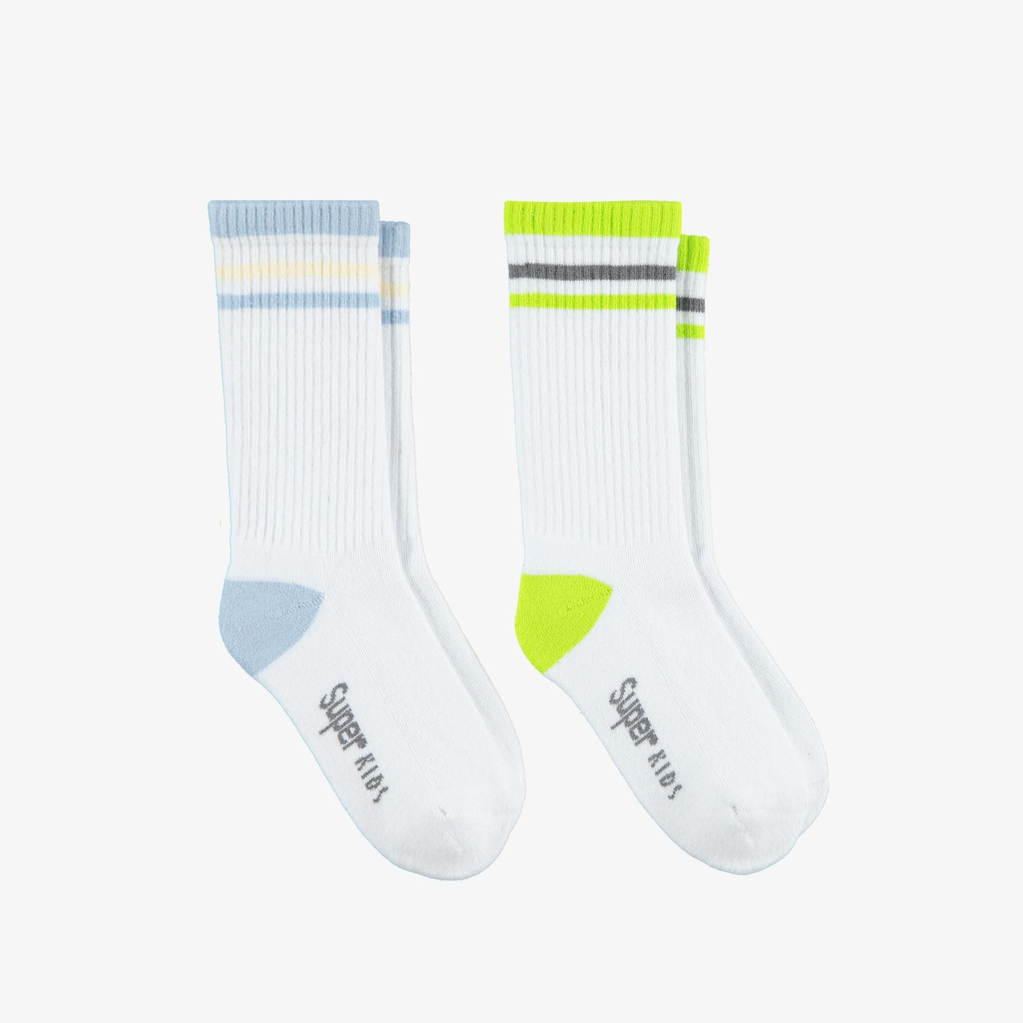 UNITED4 Tenis Towel Çocuk Beyaz Çorap