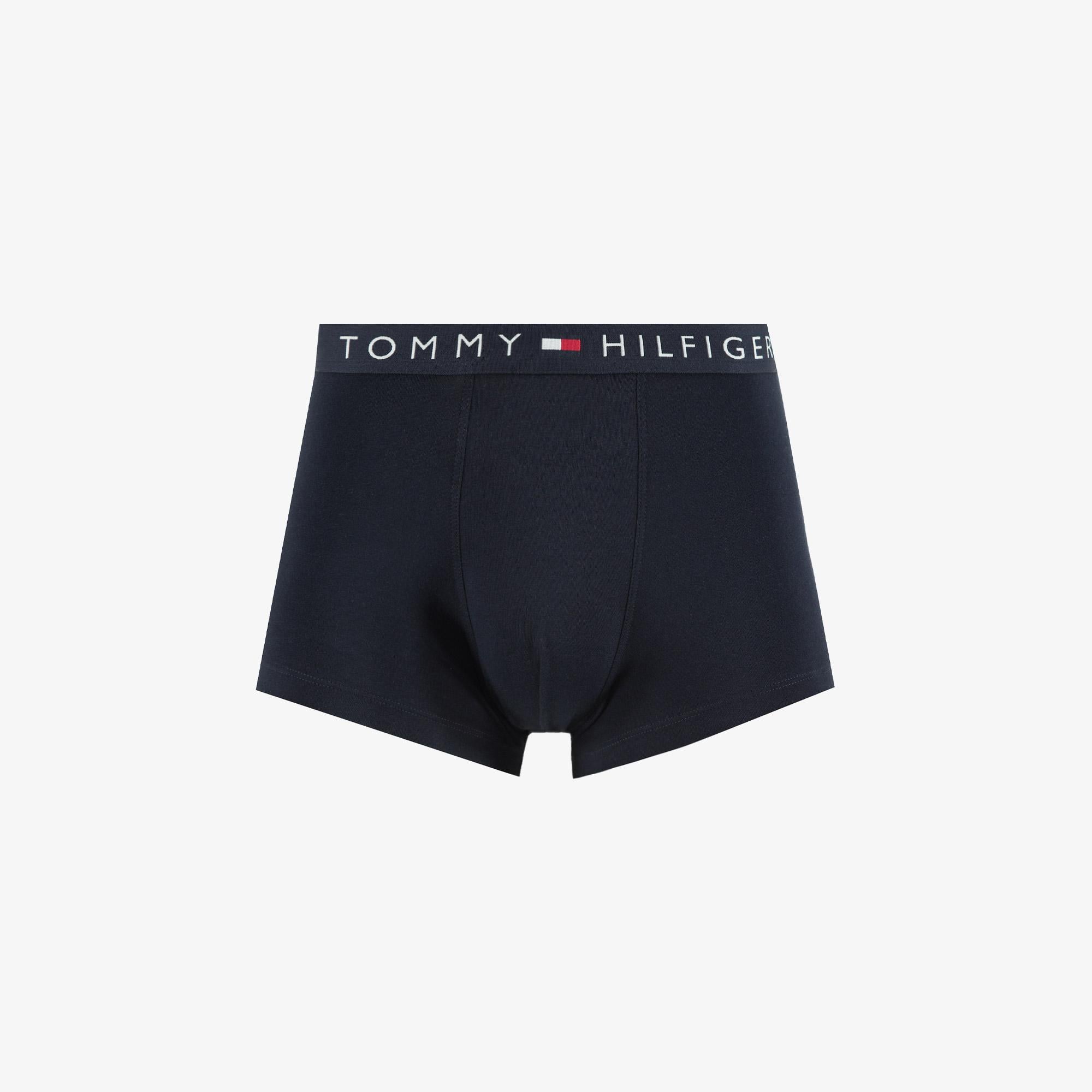 Tommy Hilfiger 3P Trunk Wb Erkek Siyah Boxer
