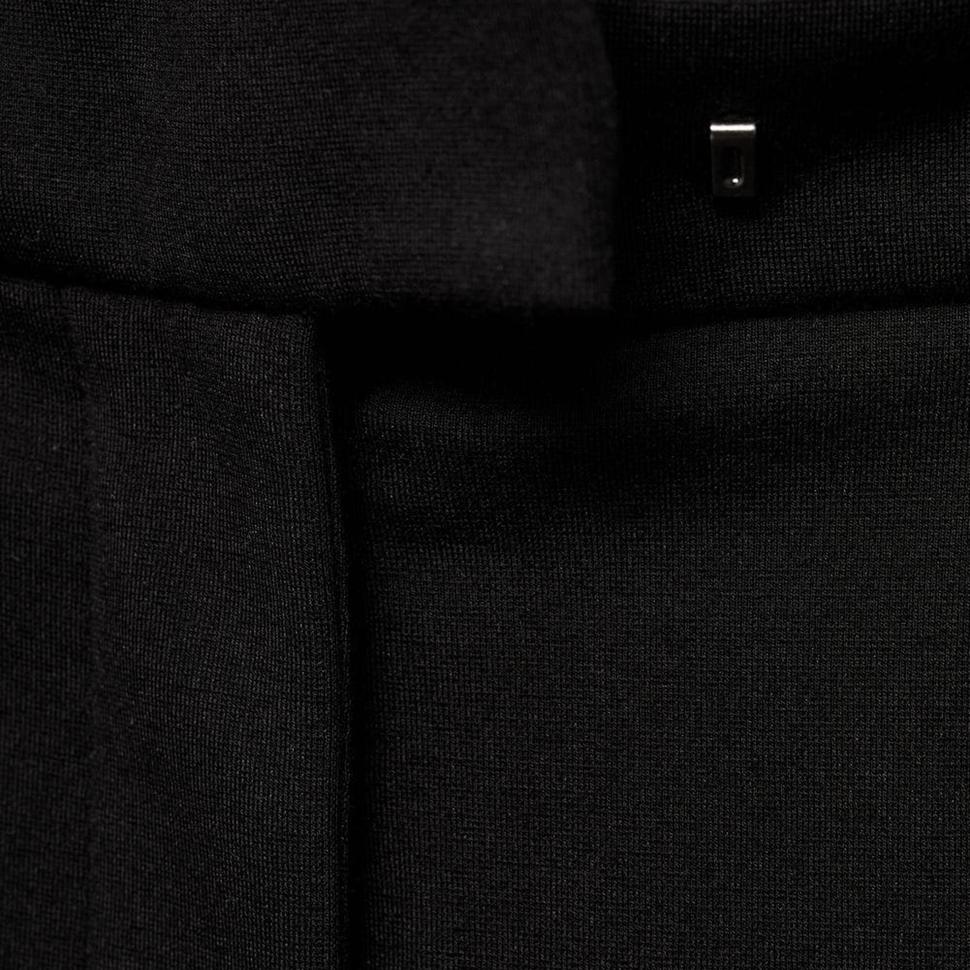 Mango Kadın Roma Dokuma Düz Pantolon Siyah