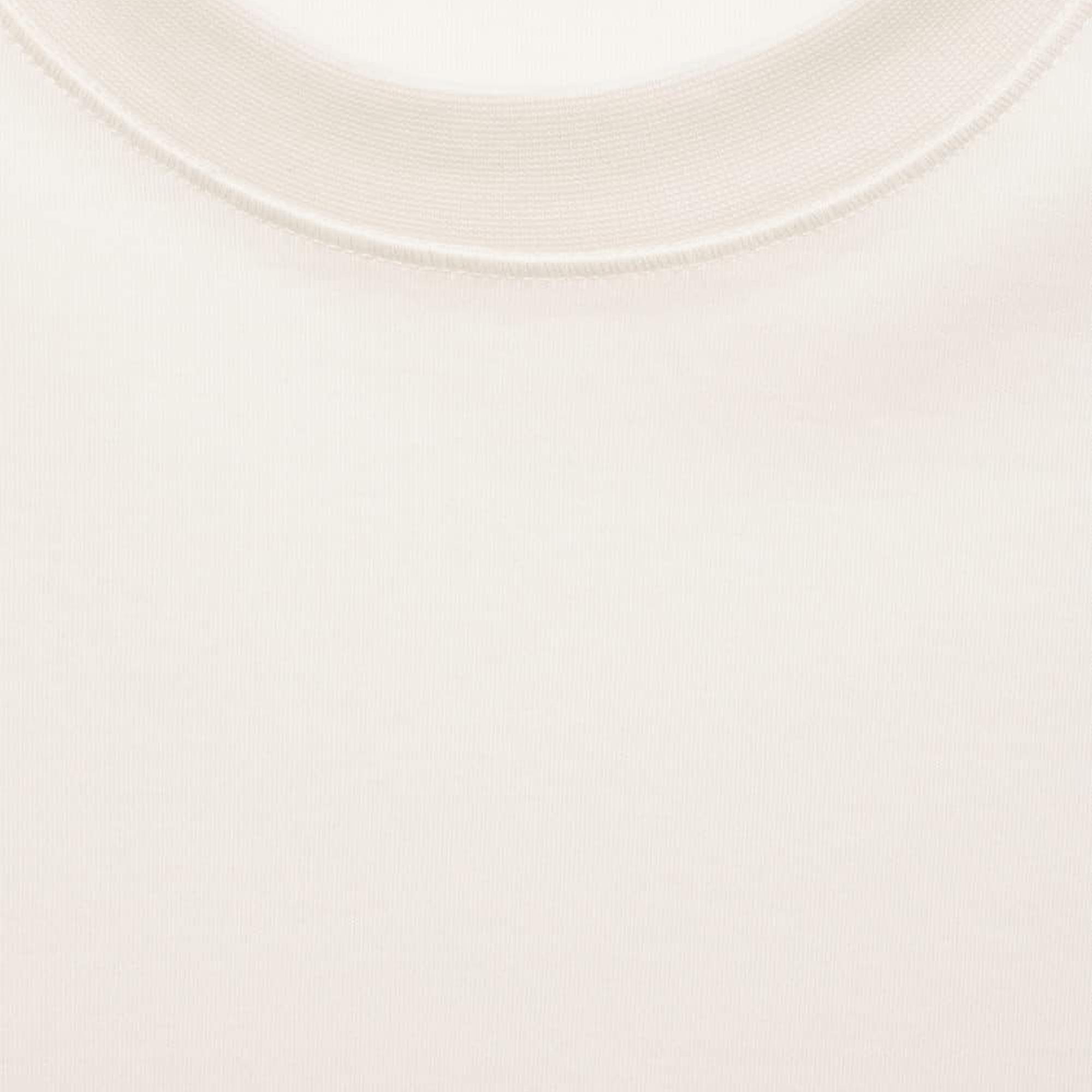 Mango Erkek Regular Fit %100 Pamuklu Tişört Ekru