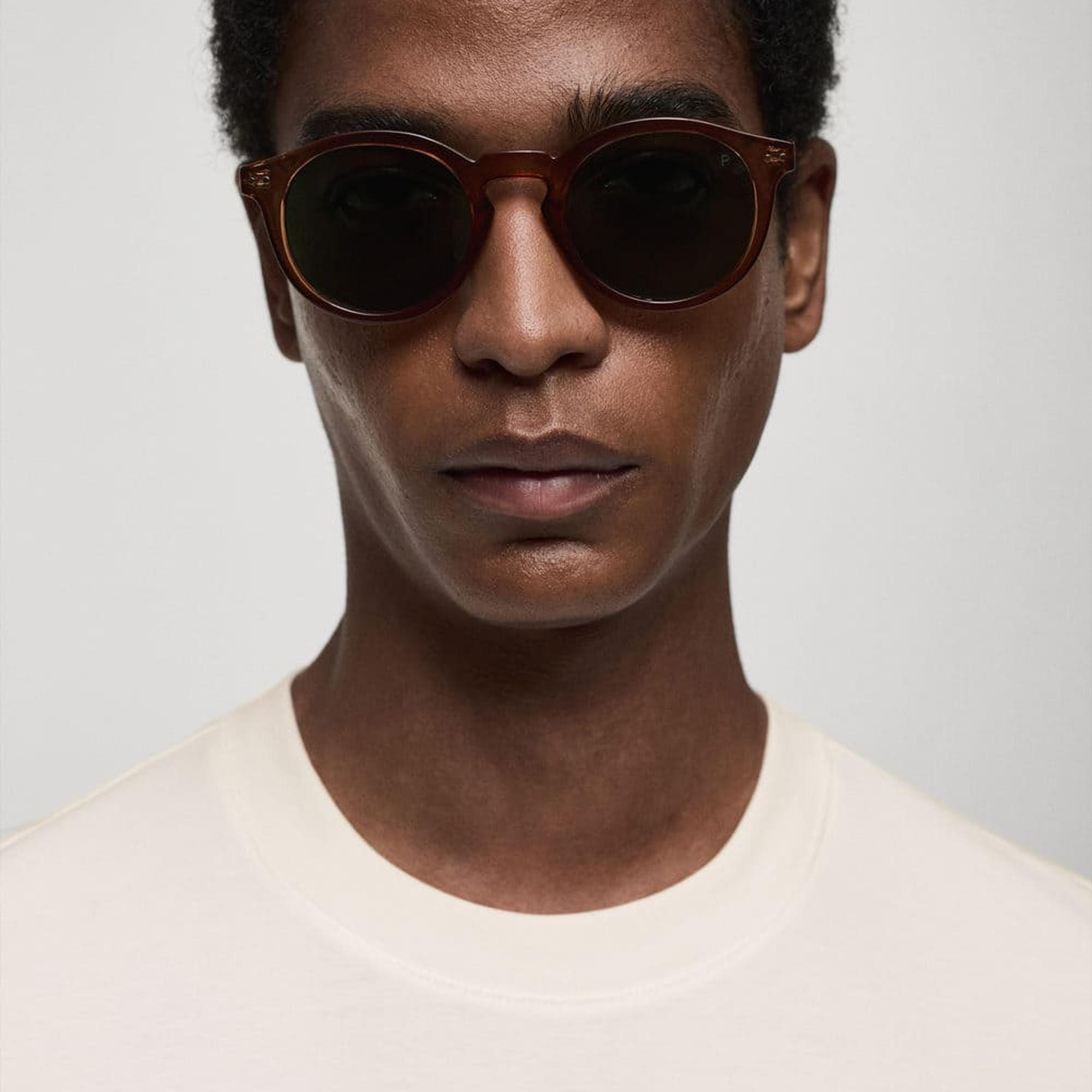 Mango Erkek Regular Fit %100 Pamuklu Tişört Ekru