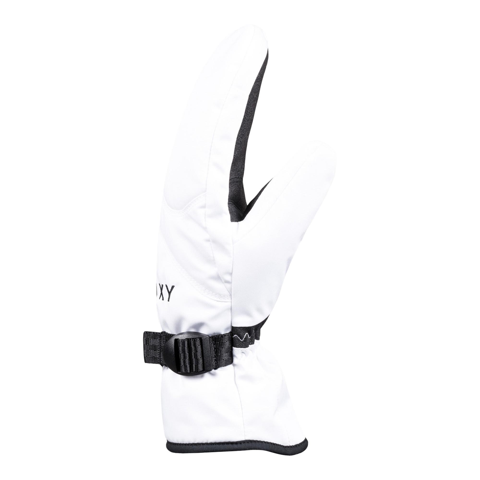 Roxy Roxy Jetty Solid Mitt Kadın Beyaz Eldiven