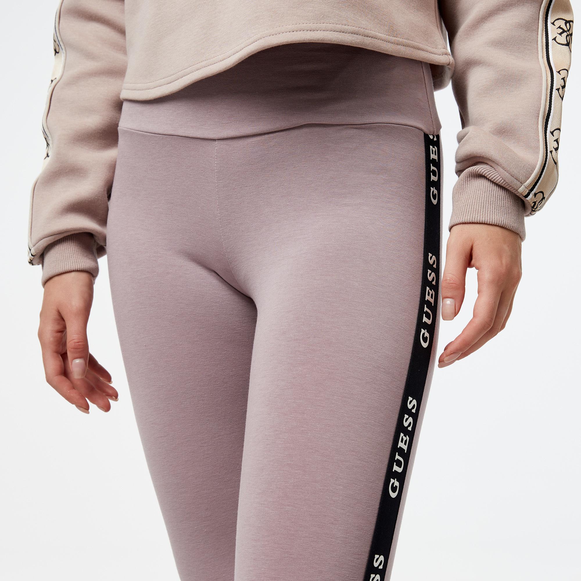 Guess Kadın Kahverengi Tayt