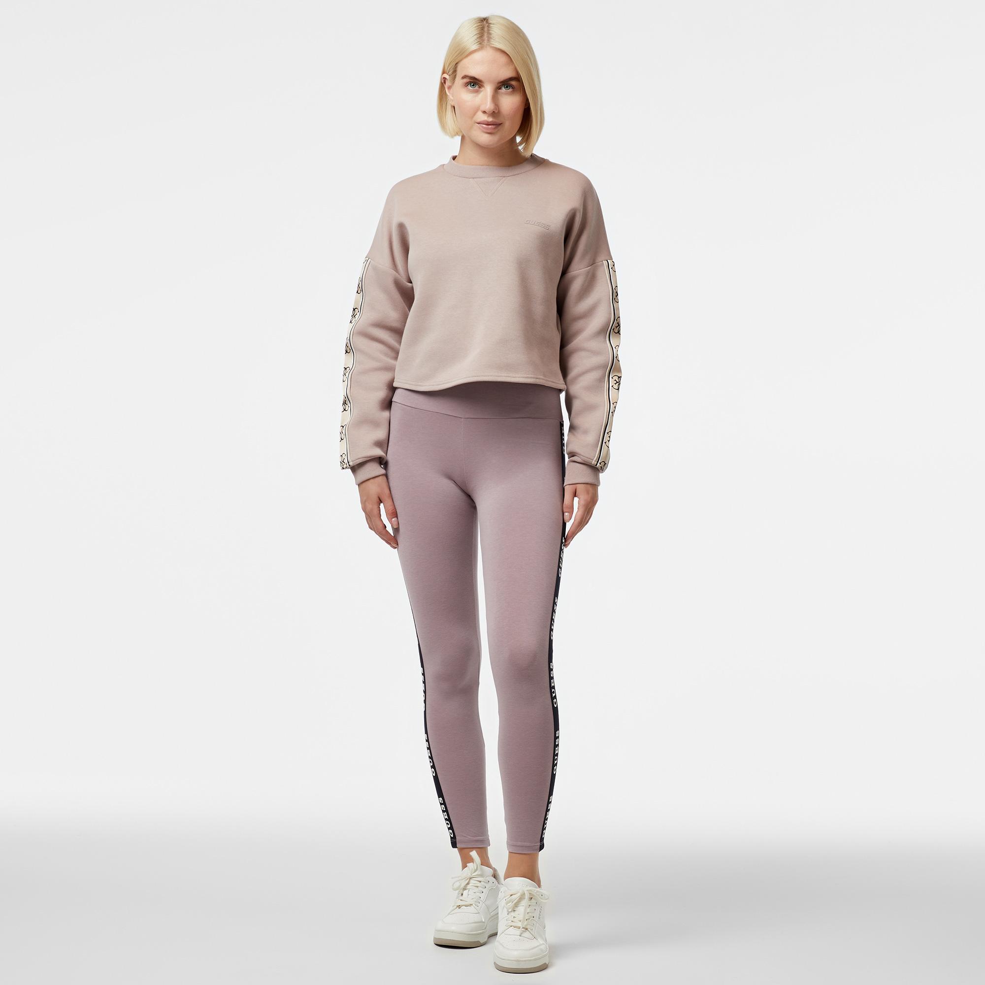 Guess Kadın Kahverengi Tayt