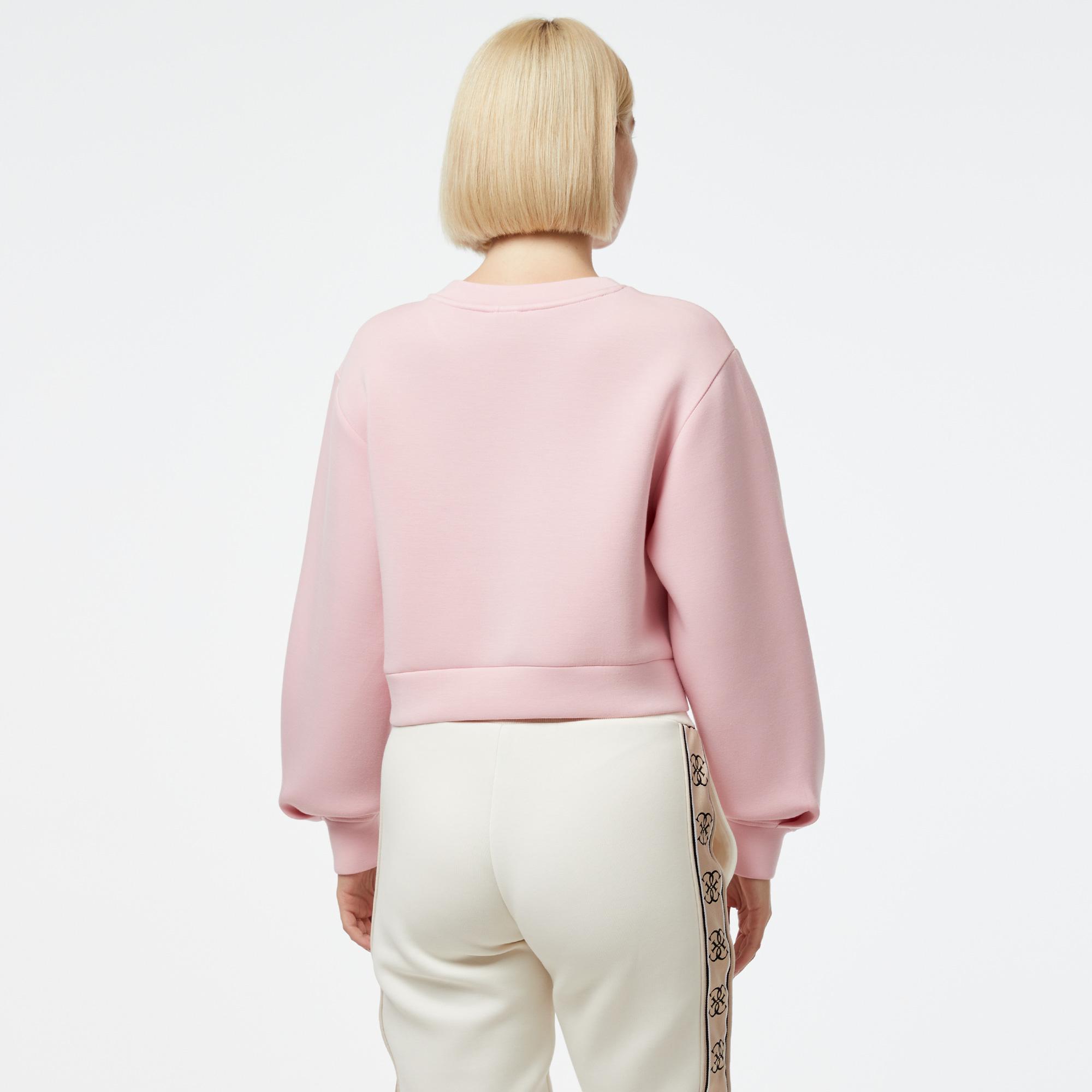 Guess Kadın Pembe Sweatshirt